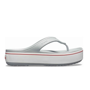 Crocs Crocband Platform Flip Light Grey Rose