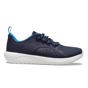Crocs LiteRide Pacer Kids Navy White